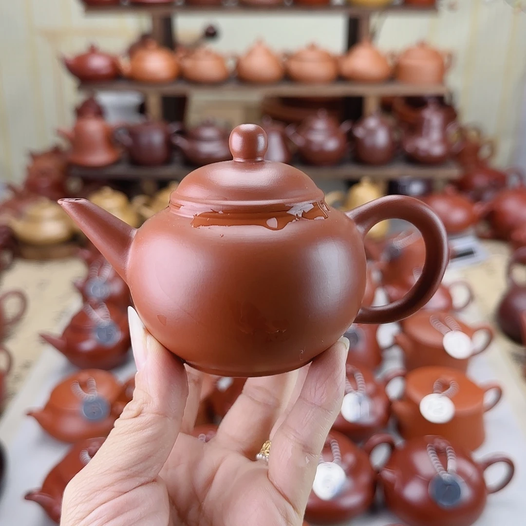 六***月紫砂茶壶朱泥水平150c