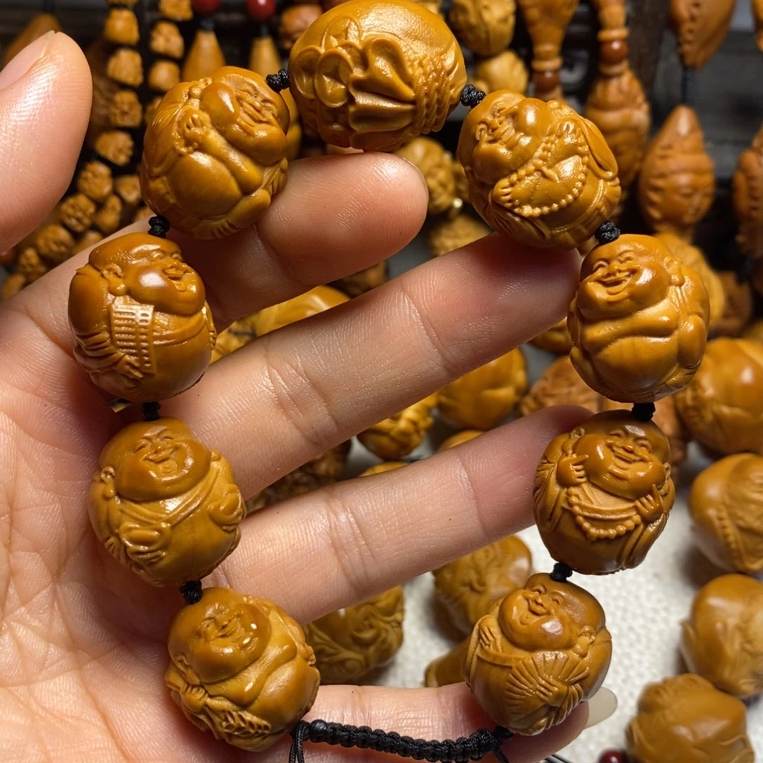 吊坠橄榄核光面弥勒