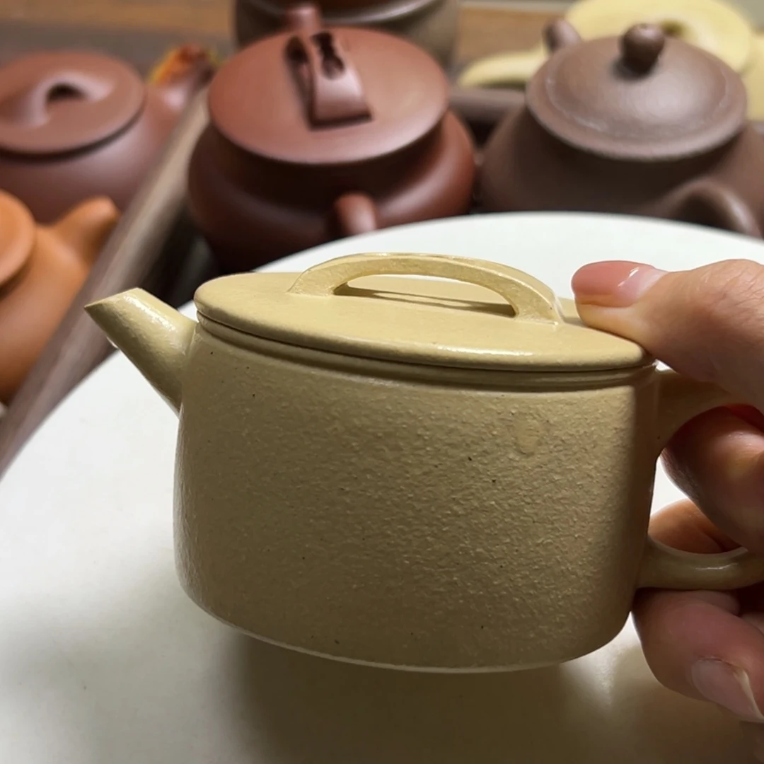 茶壶紫砂本山绿汉瓦160