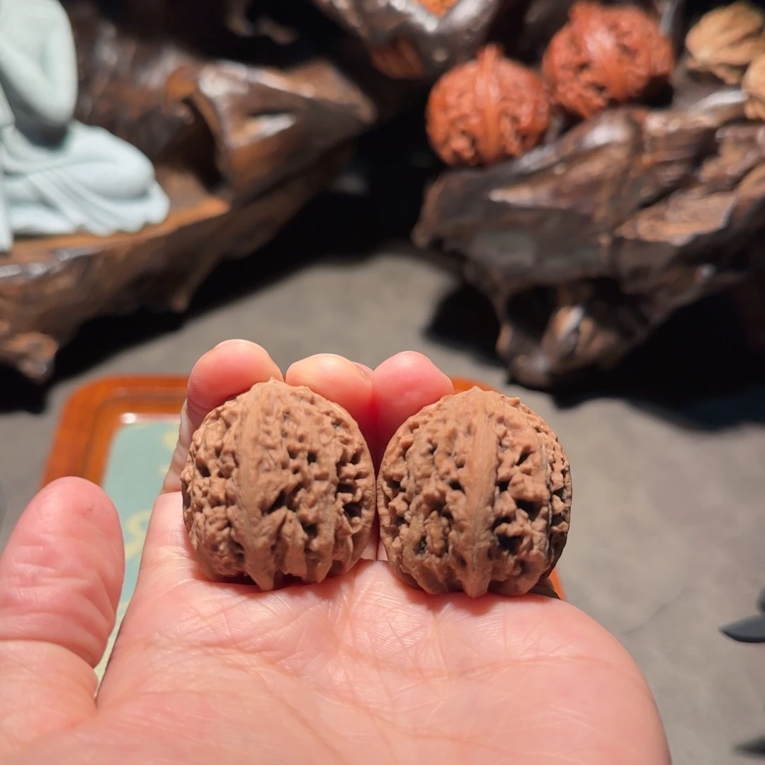 文玩核桃把件肉丸89