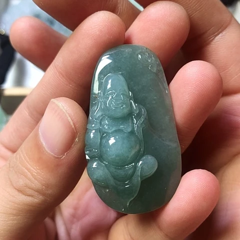 翡翠未镶嵌颈饰天然缅甸翡翠a货