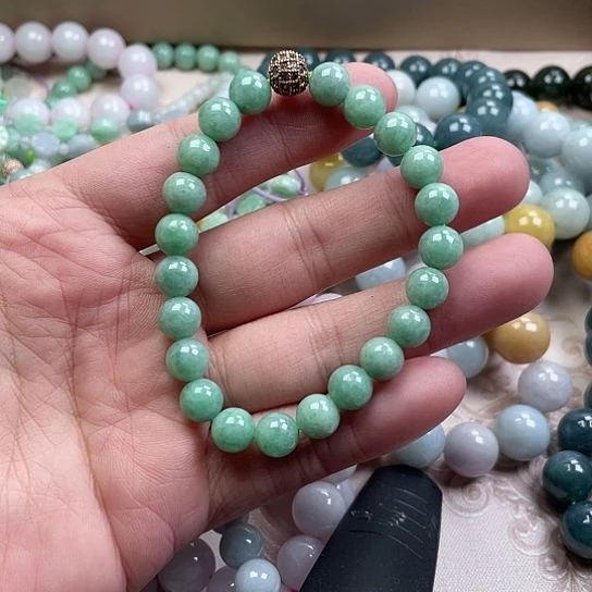 翡翠未镶嵌颈饰566