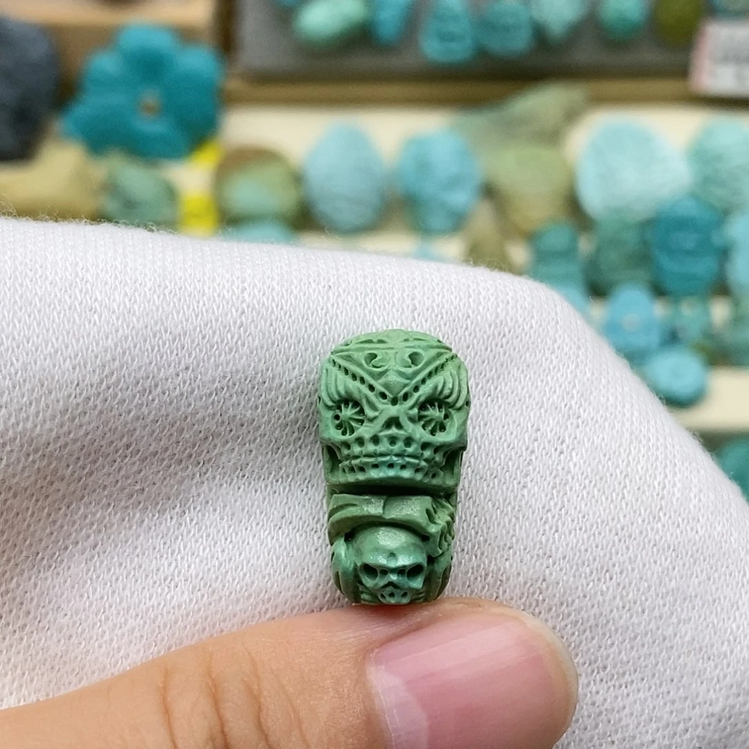 绿松石未镶嵌配饰