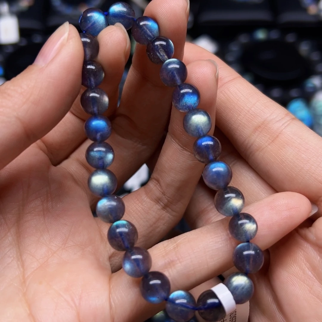 未镶嵌手链长石7.8左右