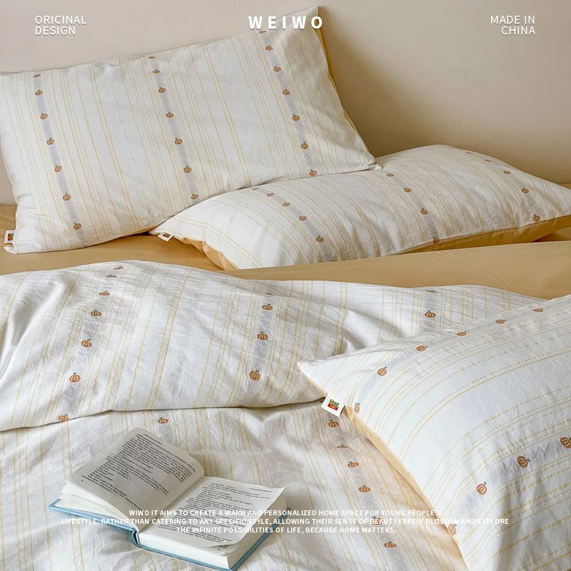 唯卧2025新款高级感全棉四件套100床单被套纯棉床上用品四季通用