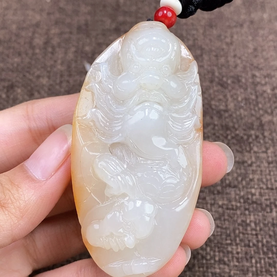 和田玉挂件未镶嵌