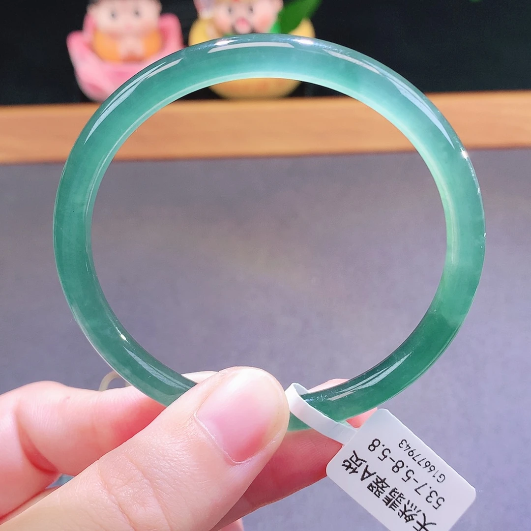 翡翠未镶嵌手镯天然翡翠