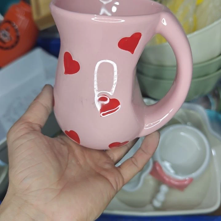 杯陶瓷杯碗盘微瑕介意慎拍
