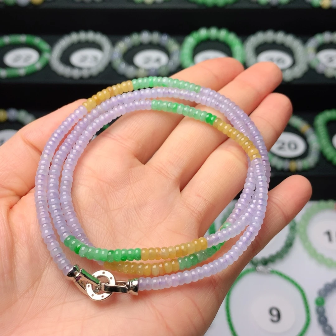 翡翠未镶嵌手链翡翠