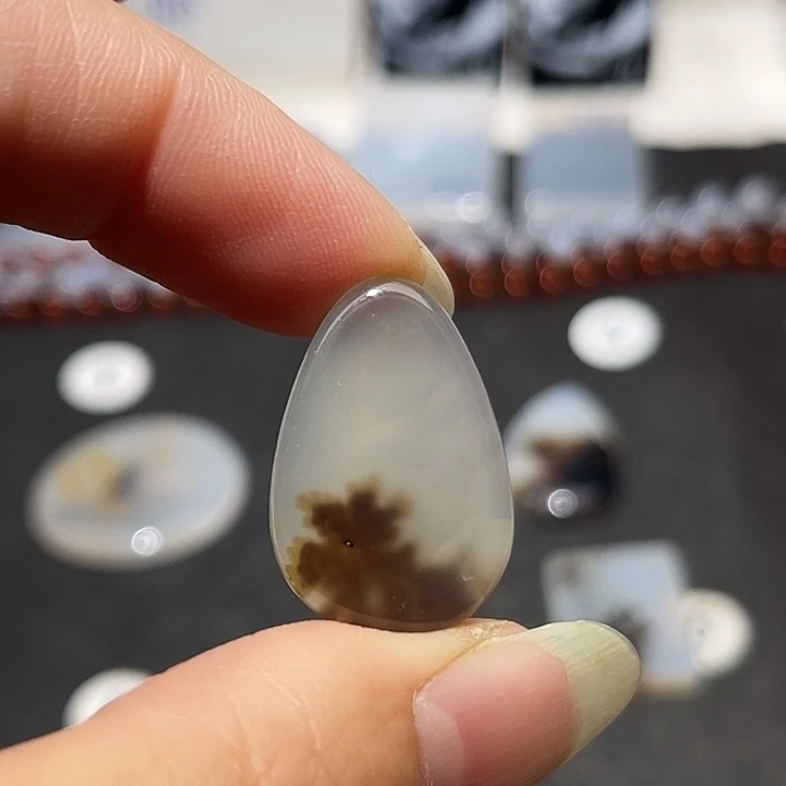 玛瑙/玉髓未镶嵌吊坠(不含链)