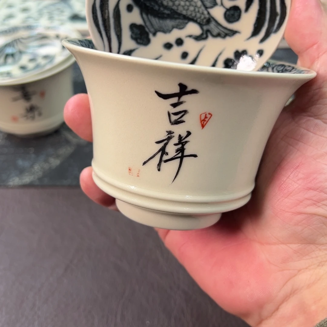 陶景德镇手工手绘陶瓷