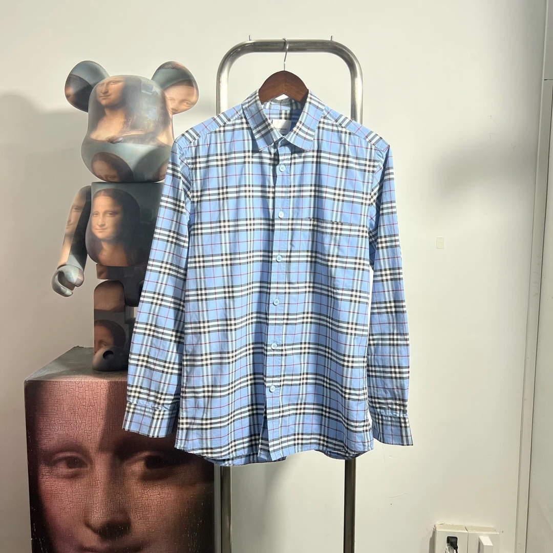 99新 BURBERRY/博柏利 衬衫 S2035 尺码：M胸围53衣长72 编码2