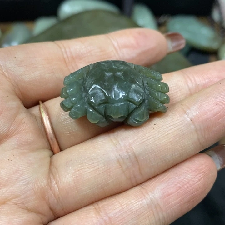 开***嘟和田玉未镶嵌挂件