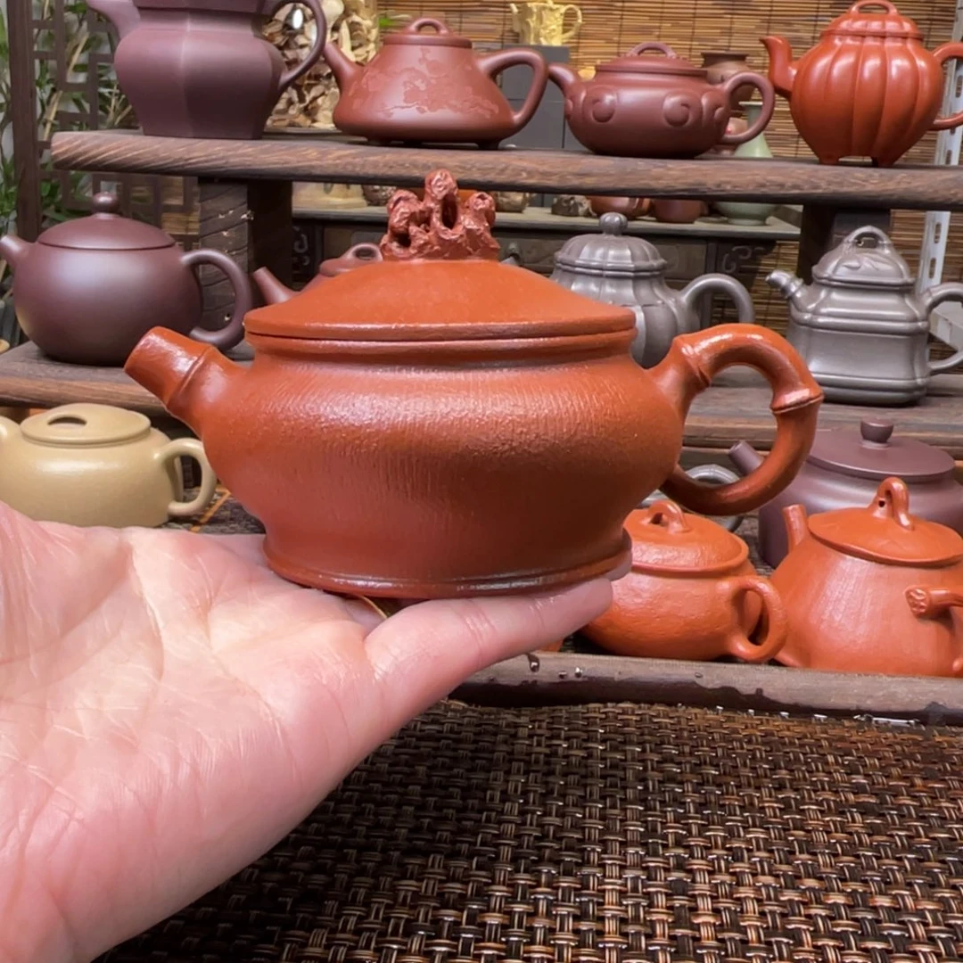茶壶紫砂宜兴原矿紫砂手工制155