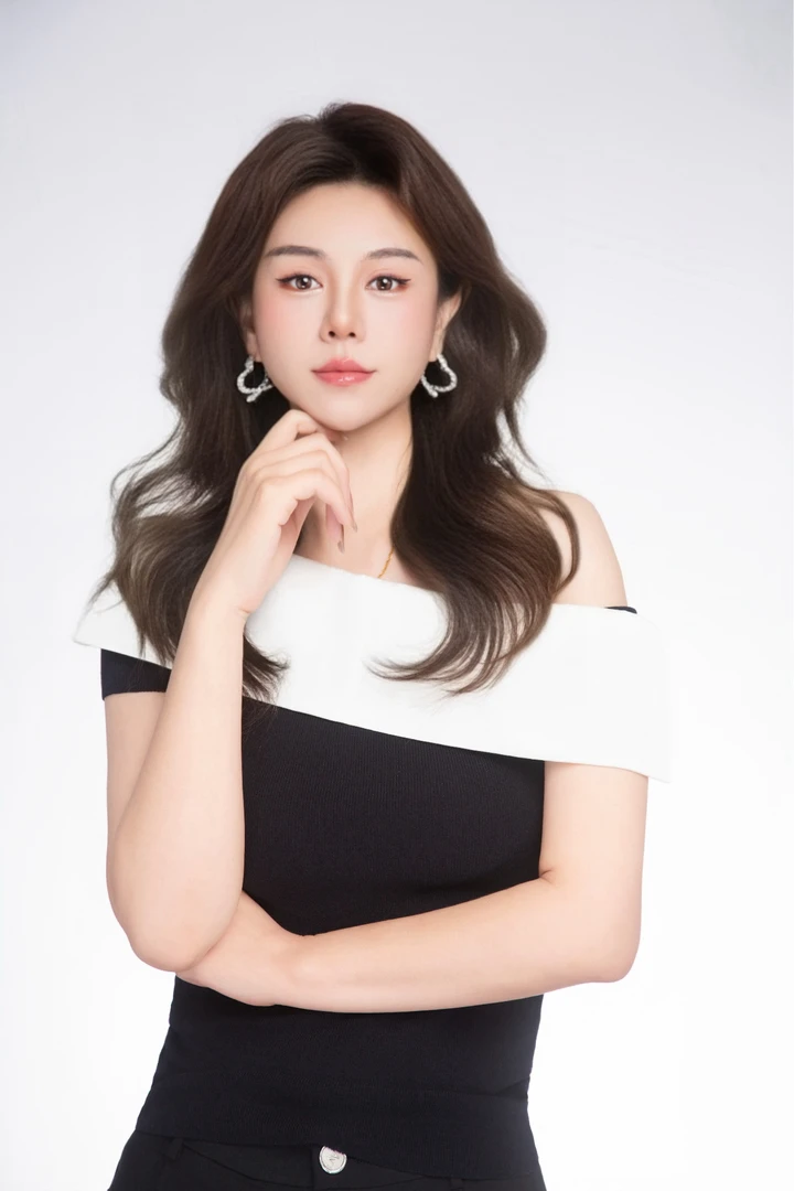 新款秋冬高奢时尚秀场款幸运礼盒F8059白色