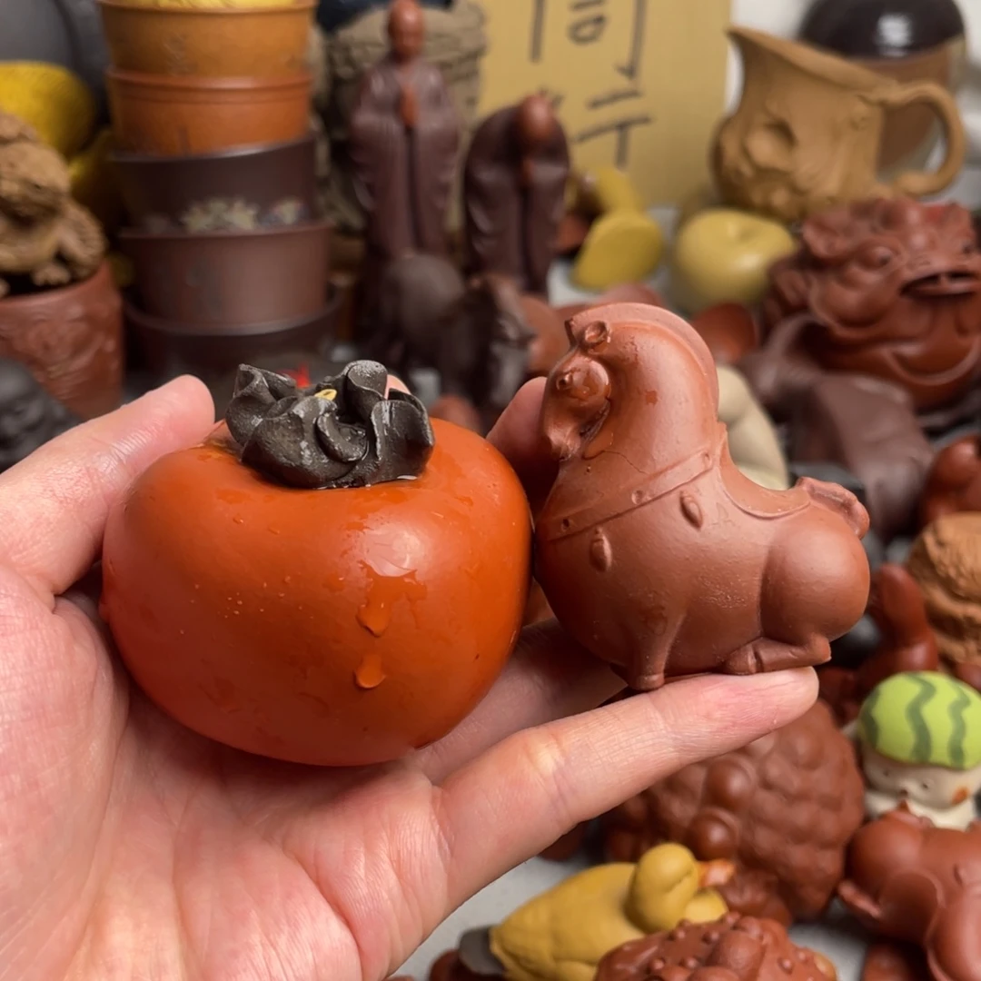 紫砂茶宠紫砂瑕疵