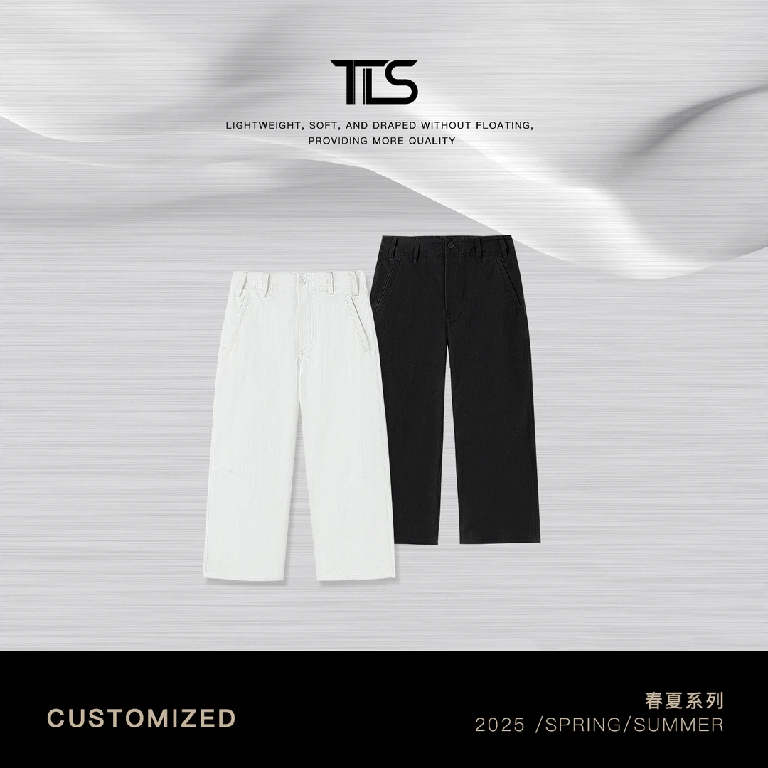 TT【呼吸裤】夏季新款棉纺经典纯色休闲百搭亲肤爽感裤子2203