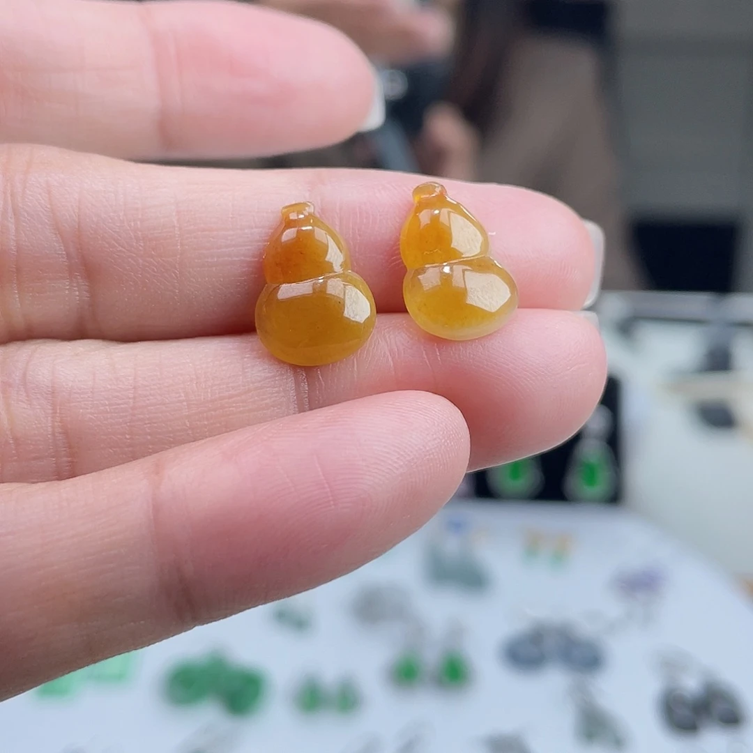 翡翠未镶嵌耳饰11111111