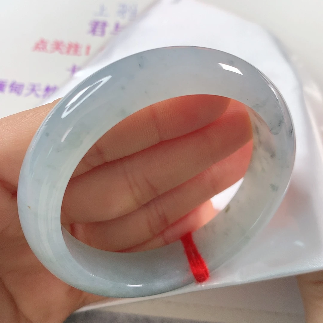 翡翠手镯未镶嵌 正圈①③③