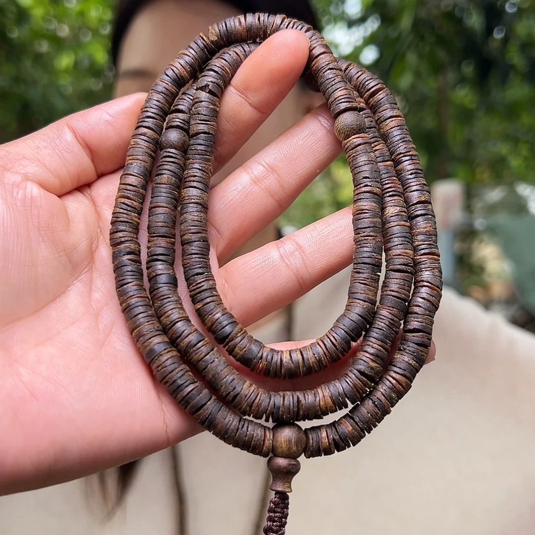 沉香手串海南原母树特级老白奇金丝蜜结糖心料沉水皮油0.7-30g
