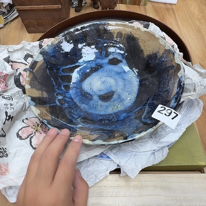 瓷片工艺品摆件瓷器摆件正能量
