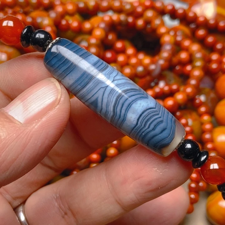 玛瑙/玉髓未镶嵌吊坠