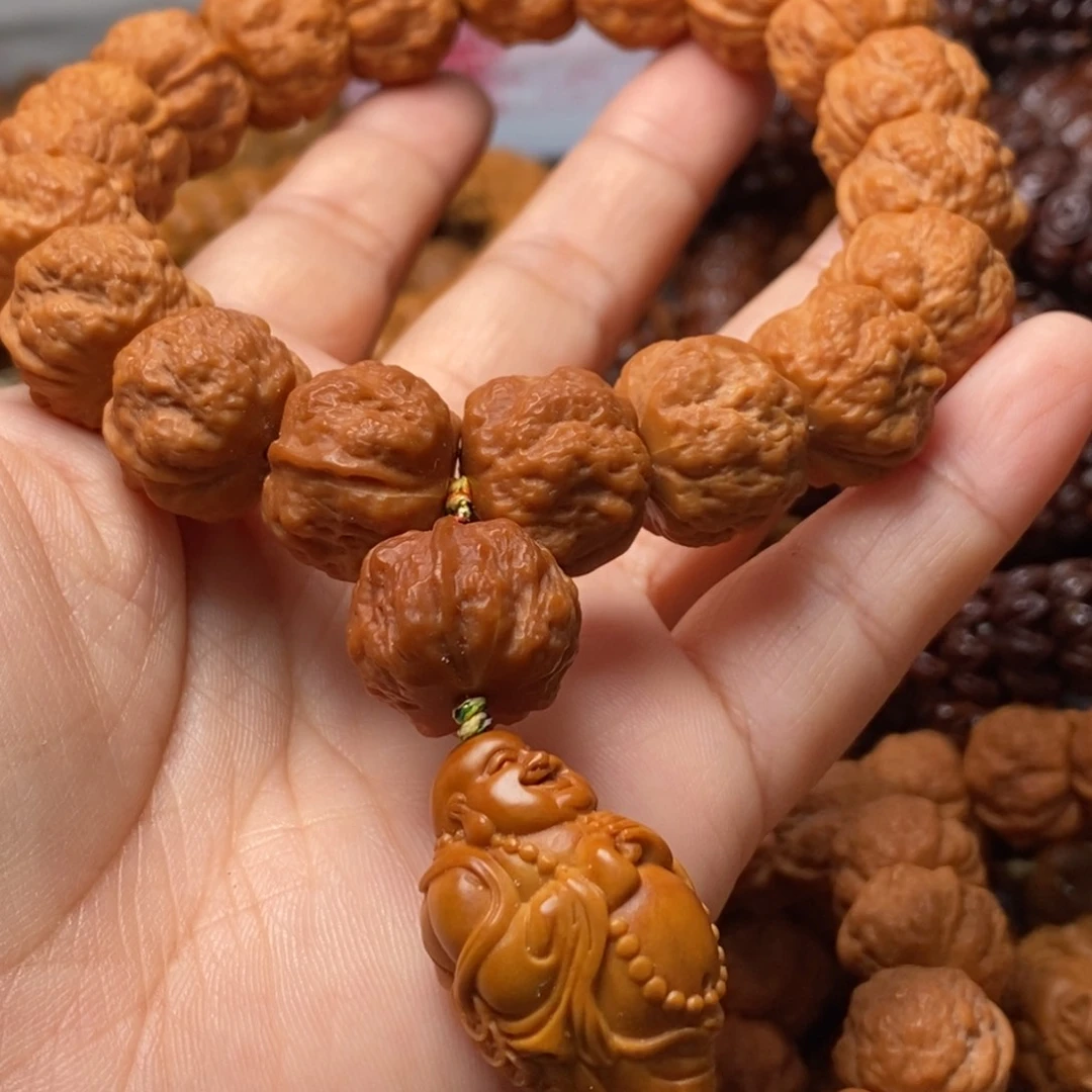 猴头核桃吊坠猴头