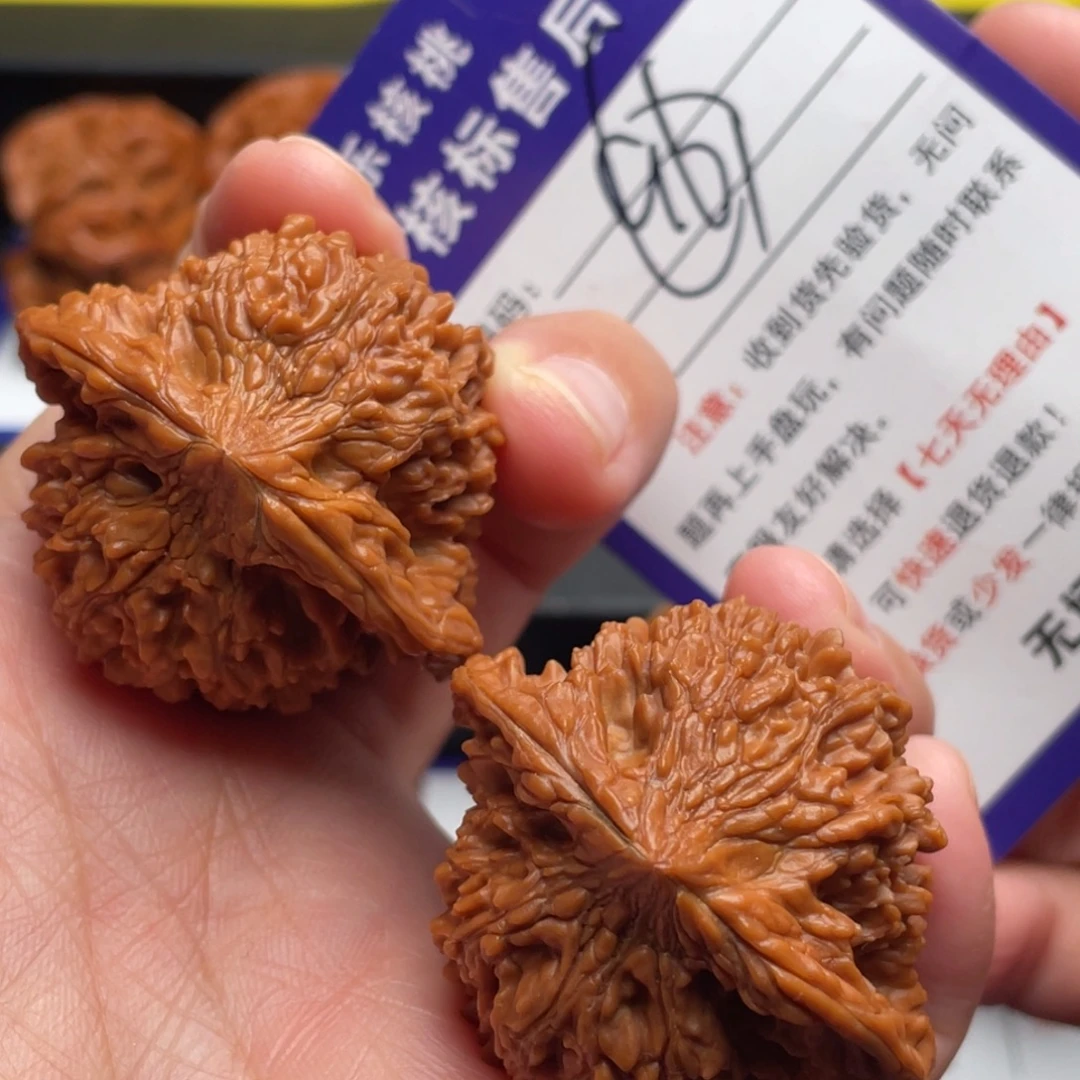 文玩核桃把件满天星42