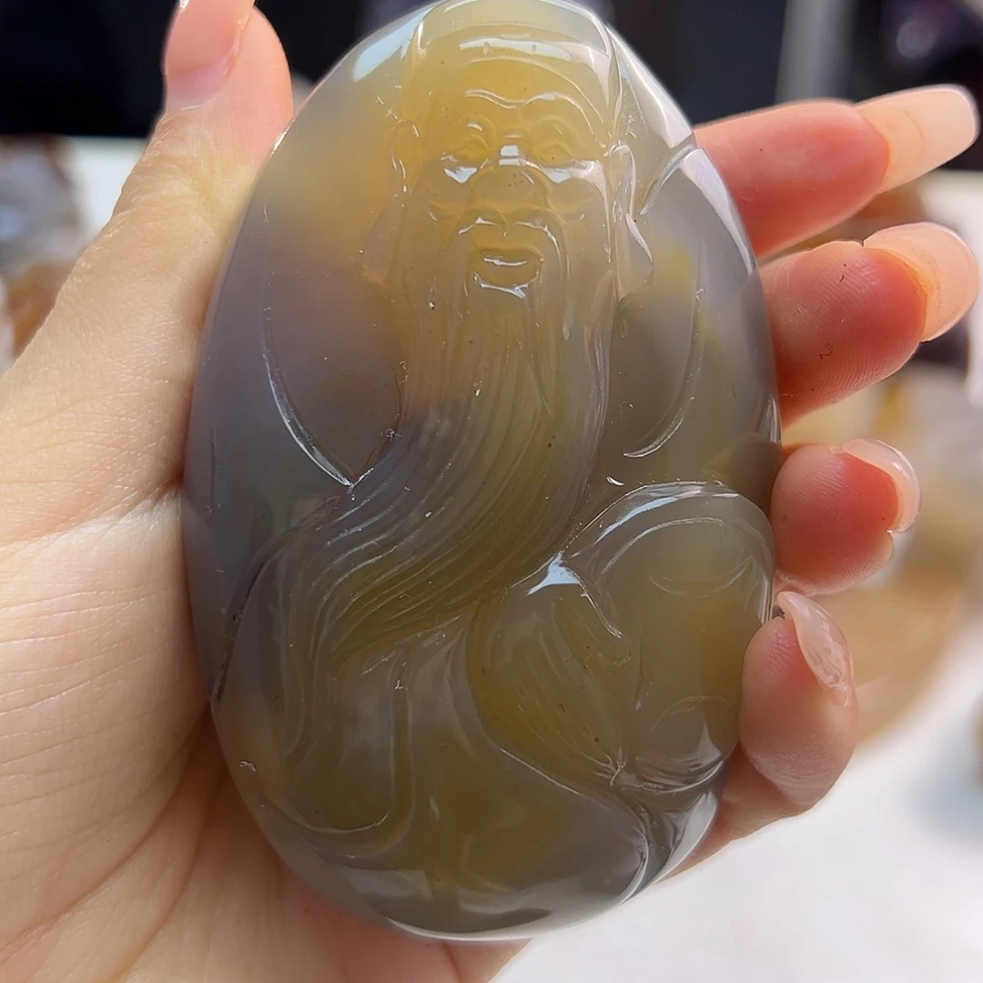 玛瑙/玉髓合金颈饰