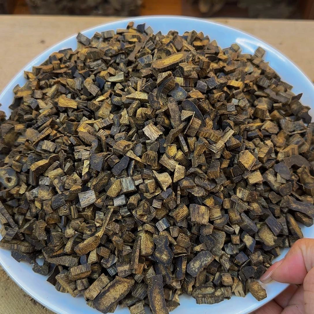 沉香沉香碎屑绿棋楠金沙叶品种中米粒50g