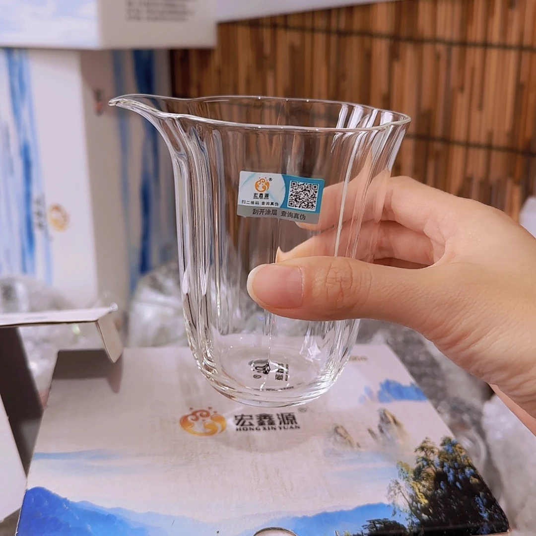 高硼硅玻璃茶水分离款G20白