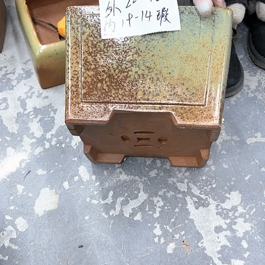 红陶开*紫砂花盆漂亮