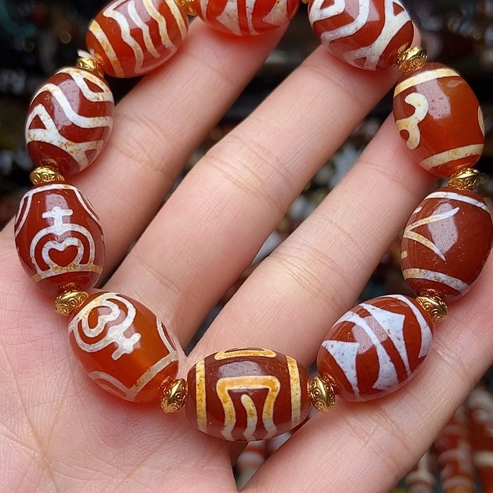 玛瑙/玉髓未镶嵌手链