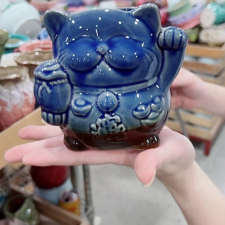 有孔，满10元发货多肉陶瓷花盆