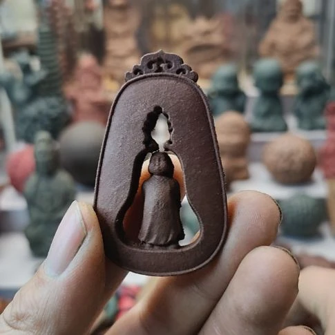 泥塑降真香方双面无相佛香牌福利款福利价