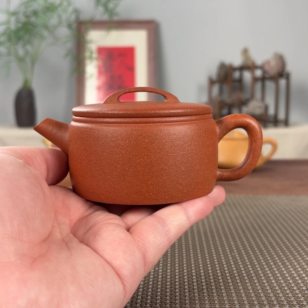 茶壶紫砂黄龙山原矿紫砂壶200