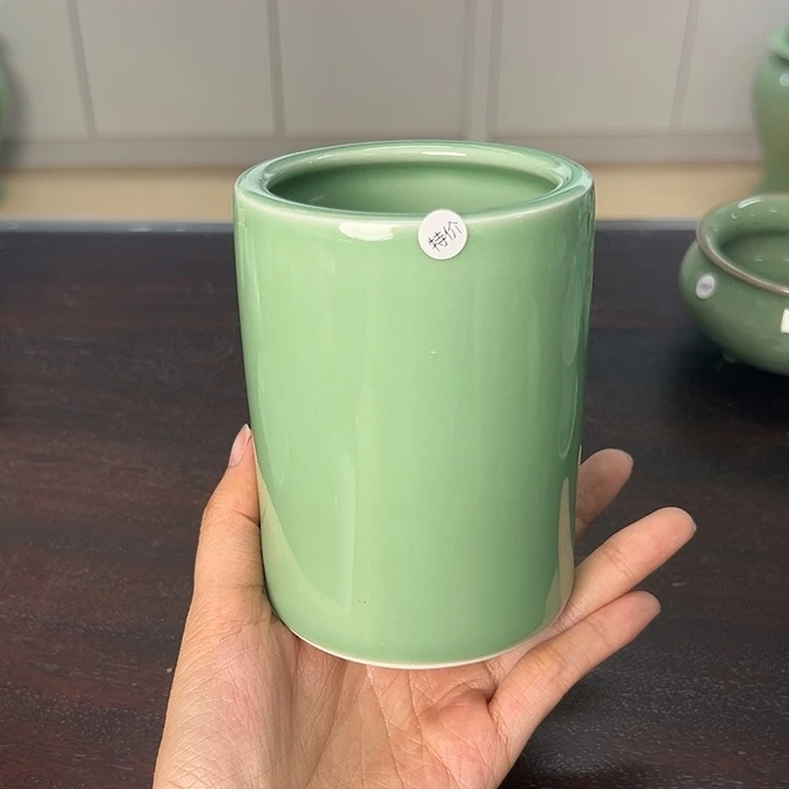 龙泉云间青瓷小米茶器