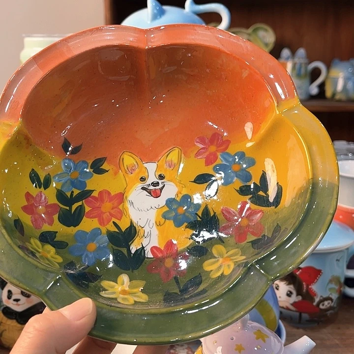 陶景德镇釉下手绘陶瓷