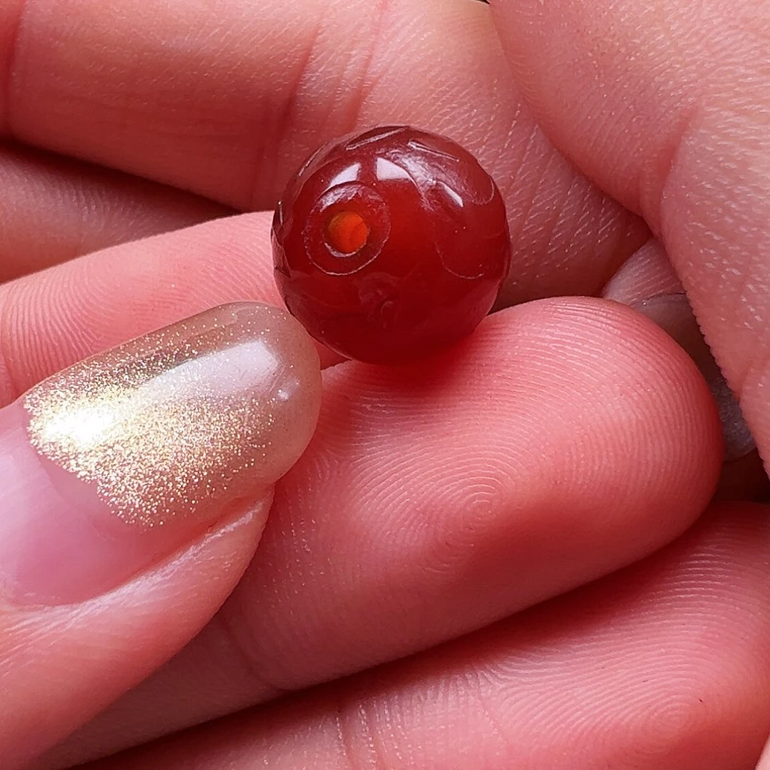 玛瑙/玉髓颈饰未镶嵌龙**下