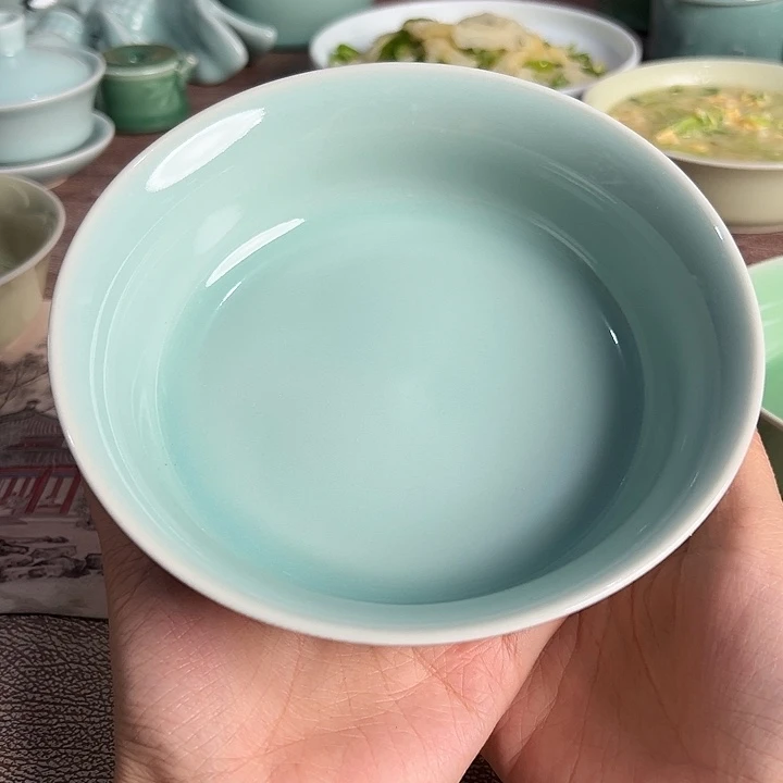 小米茶器龙泉青瓷