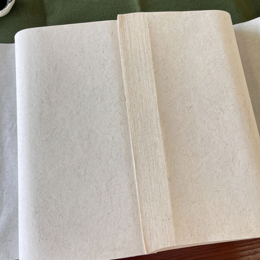 【创作练习纸】白色麻笺四尺对开50张