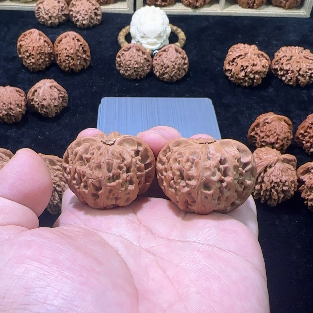 文玩核桃把件41全品宫灯