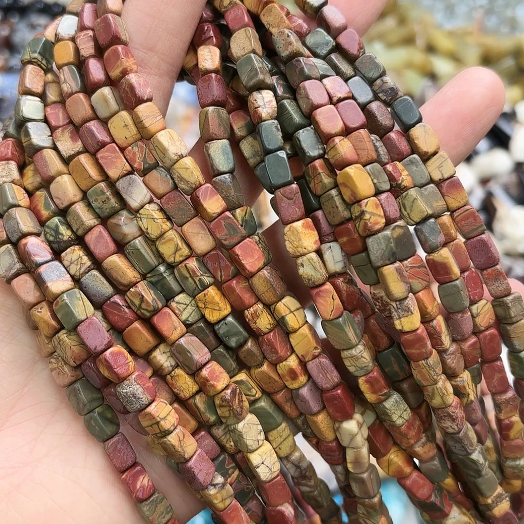 玛瑙/玉髓未镶嵌珠宝半成品5×7毕加索随行一条