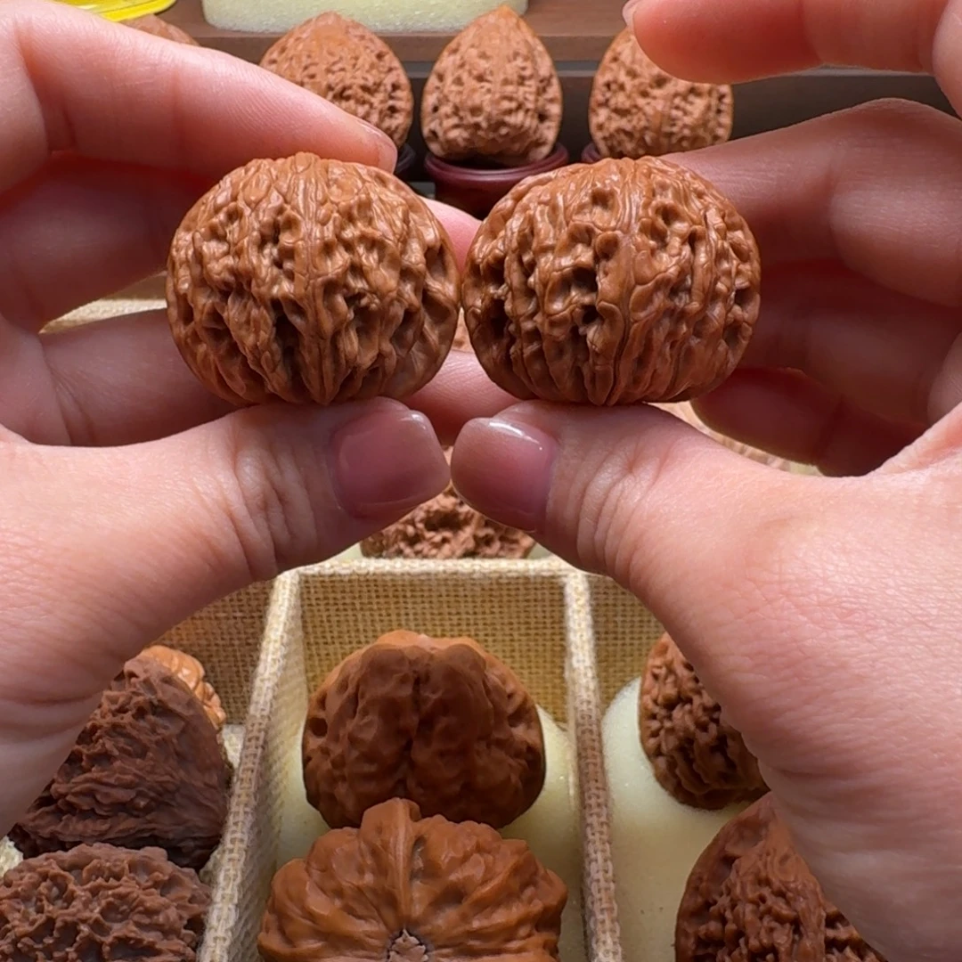 昨***一吊坠文玩核桃34全品磨盘