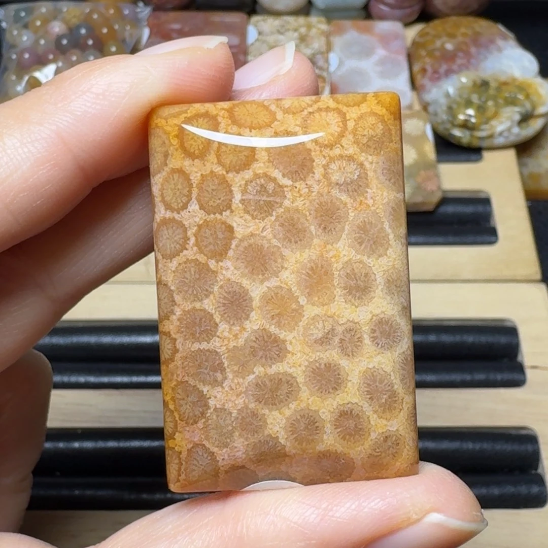 硅化玉豹纹感未镶嵌