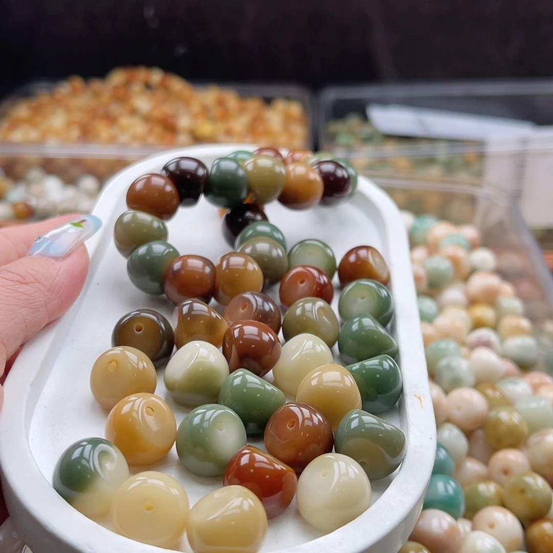 白玉菩提吊坠c14mm/20+5颗