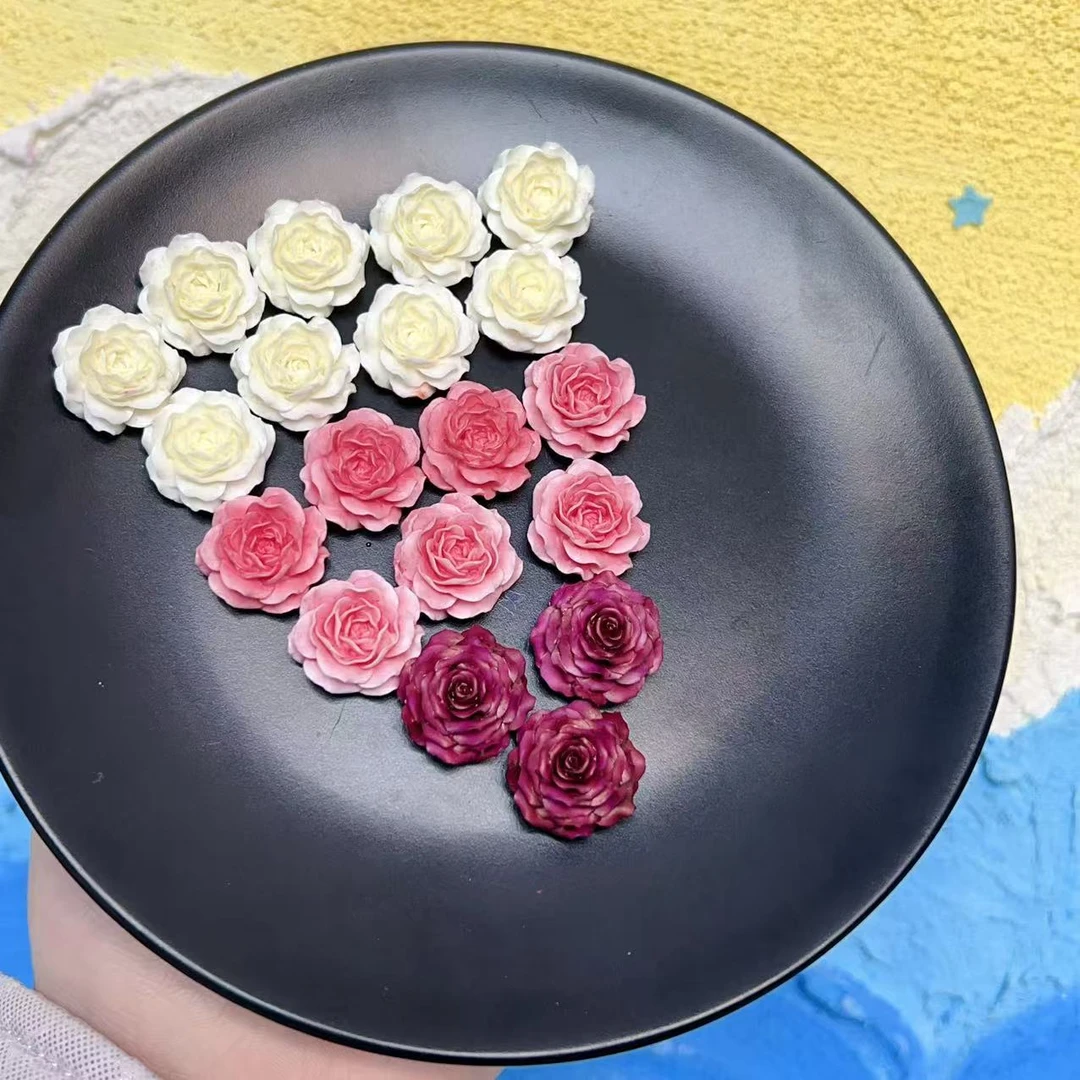 倪先生扎染木槿花单品！！美甲DIY配饰！！线下装单不接受备注！！