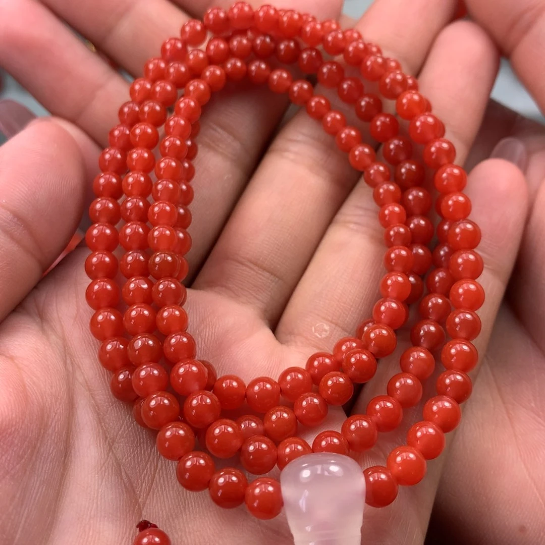 未镶嵌手串南红玛瑙