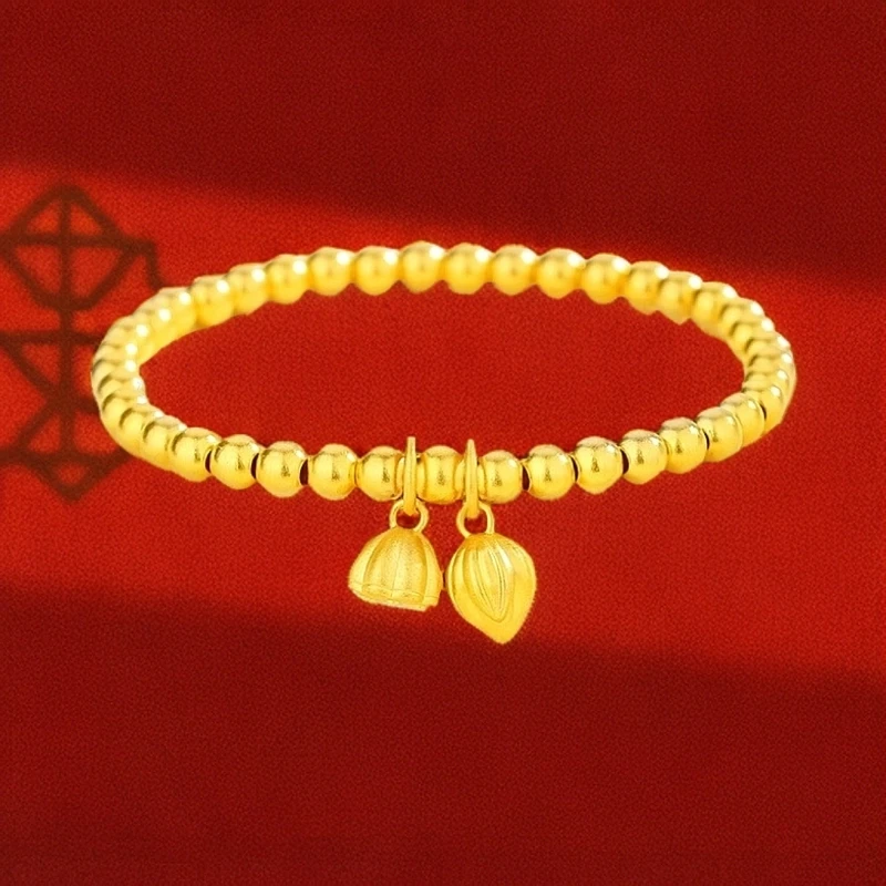 手链 手链 K0354黄色精工两世欢手链多样性发货23251