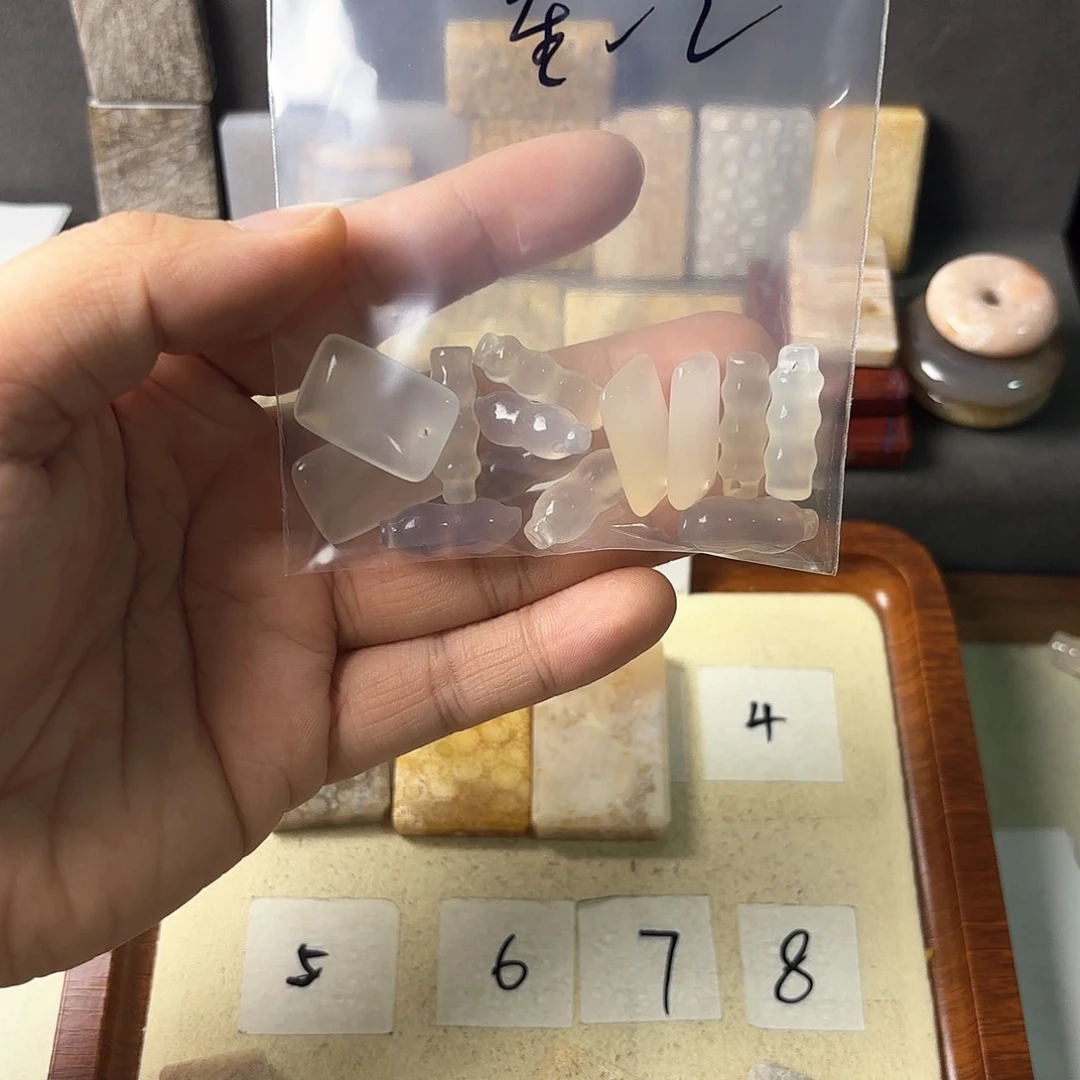 硅化玉颈饰未镶嵌?**?